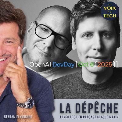 La dépêche | OpenAI : le 1er produit IA co-développé avec Jony Ive retardé avant la keynote DevDay 2025 ce soir ?