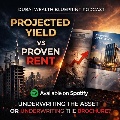 Projected Yield vs Proven Rent — Late-Cycle Discipline in Dubai Projected Yield vs Proven Rent — Late-Cycle Discipline in Dubai