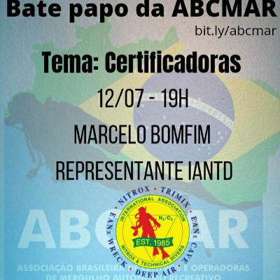 Bate papo da ABCMAR com as Certificadoras de Mergulho - Marcelo Bomfim, representante IANTD
