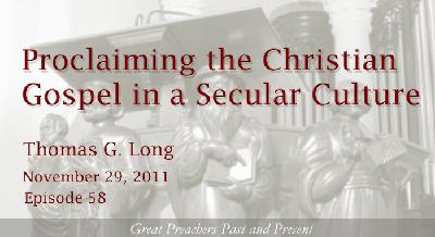 From the Archives: Proclaiming the Christian Gospel in a Secular Culture
