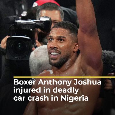 Boxer Anthony Joshua injured in deadly car crash in Nigeria | #ajshorts