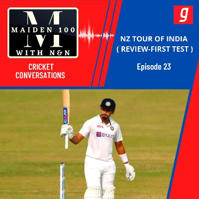 Ep 23: NZ Tour of India ( Review - First Test )