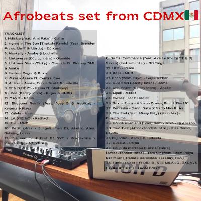 Balcony Set from CDMX | Afrobeats, Amapiano, Afrohouse, Kuduro, Asake, Rema, MHD, Tayc Balcony Set from CDMX | Afrobeats, Amapiano, Afrohouse, Kuduro, Asake, Rema, MHD, Tayc