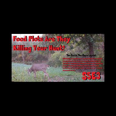 Food plots are they ruining your hunting? s5e3