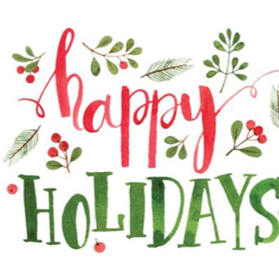 Season’s Greetings from Nancy: A Holiday Hello & Thank You