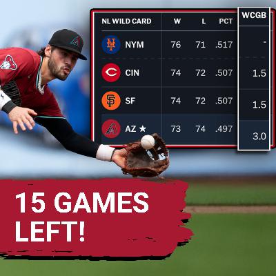 UPCOMING Final 15 Games Will Determine if the Diamondbacks Make it to the Playoffs