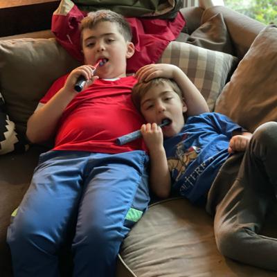 Arlo and Dash save super hero world