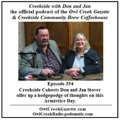Creekside with Don and Jan, Episode 354 Creekside with Don and Jan, Episode 354