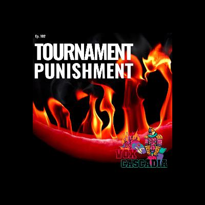 Ep. 102 - Tournament Punishment - Hot Ones Challenge!