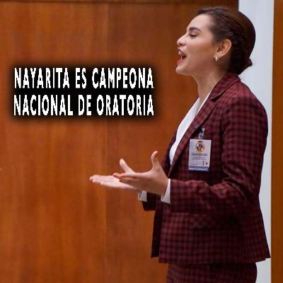 NAYARITA ES CAMPEONA NACIONAL DE ORATORIA