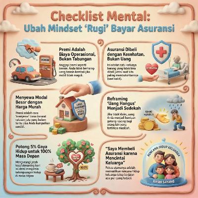 Eps 35. Checklist Mental: Menata Ulang Mindset Asuransi For Your Financial Wellness