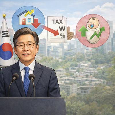 EP04 | 韓國祭出30%重稅打擊囤房、挽救生育率，台灣要跟嗎？