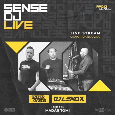 SenseDj LIVE -DJ SZEDER X DJ LENOX Host. Madár Tomi @ Radio Sense 2024.11.21