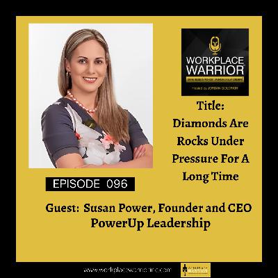 Susan Power: Diamonds Are Rocks Under Pressure For A Long Time Susan Power: Diamonds Are Rocks Under Pressure For A Long Time