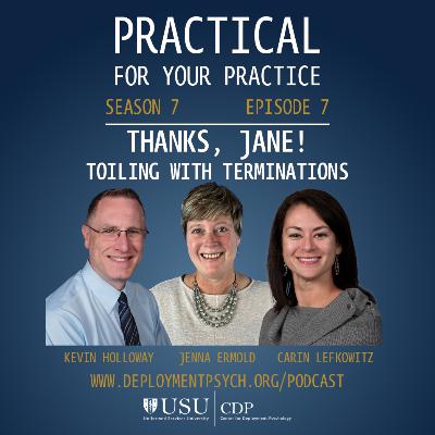 Thanks, Jane! Toiling With Terminations Thanks, Jane! Toiling With Terminations