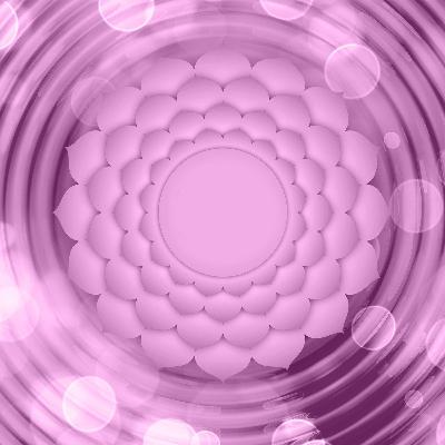 Crown Chakra English Meditation Affirmation Lilac Universal Connection Vibration Relaxation