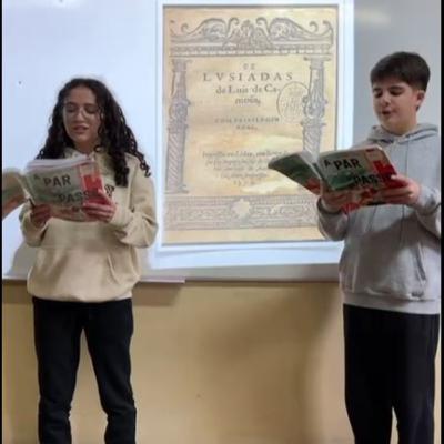 "Os Lusíadas", início do Canto I | 'Ler Camões', 23-1-2025 [9.º A]