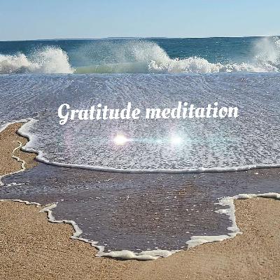 Gratitude meditation. Guided meditation of apppreciation