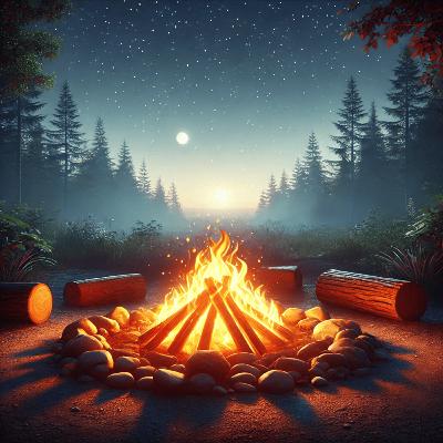 Le crépitement apaisant du feu pour calmer l'esprit