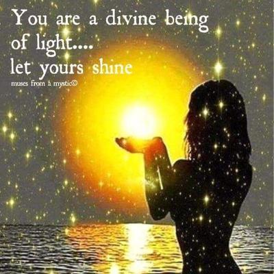 In a world of savages be a Divine Being!