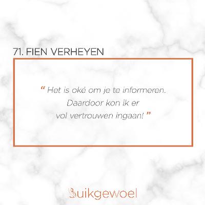 71. Fien Verheyen  (Een bad vol kracht: Fien’s positieve ziekenhuisbevalling)
