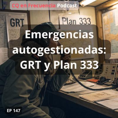 147 - Emergencias autogestionadas: GRT y Plan 333