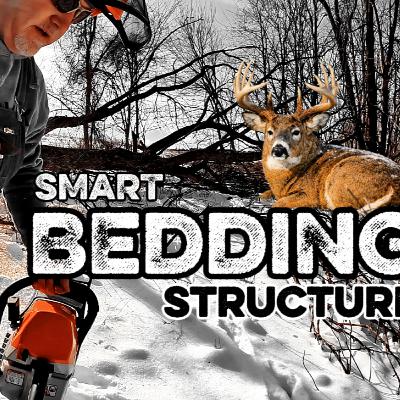 Creating small bedding pockets or “hotel rooms” for deer.