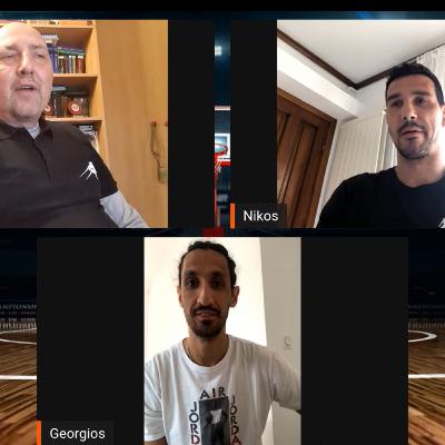 Interviurile GHEPARZII: Cu Nikos Zisis și Giorgios Tsiaras, despre baschet și prietenie