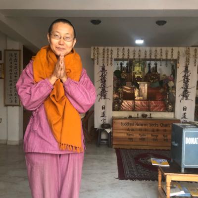 ブッダガヤ一心寺　妙晏さん④