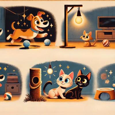 Episódio 1 - Cinco dicas de brincadeiras para cães e gatos Episódio 1 - Cinco dicas de brincadeiras para cães e gatos