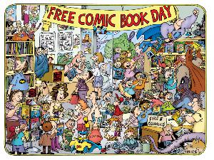 Bouncing at Free Comic Book Day