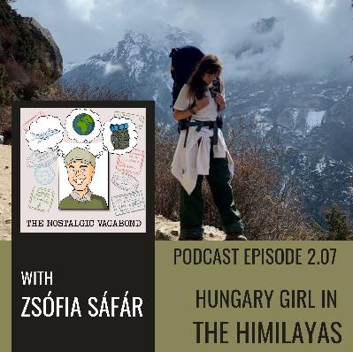 One Hungary Girl Trekking in the Himalayas