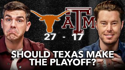 Texas UPSETS Texas A&M Instant Reaction | Should Texas Make the CFP?