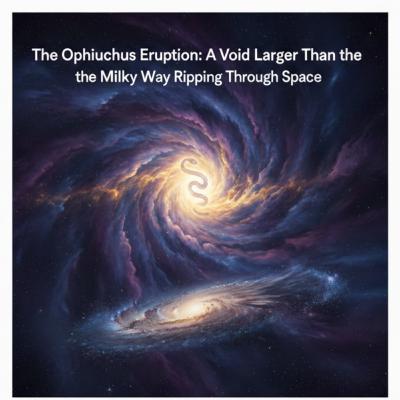 The Ophiuchus Eruption: A Void Larger Than the Milky Way Ripping Through Space The Ophiuchus Eruption: A Void Larger Than the Milky Way Ripping Through Space