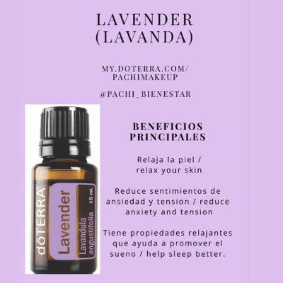 DOTERRA ACEITE DE LAVANDA Y SUS FUNCIONES CON PACHI DOTERRA ACEITE DE LAVANDA Y SUS FUNCIONES CON PACHI