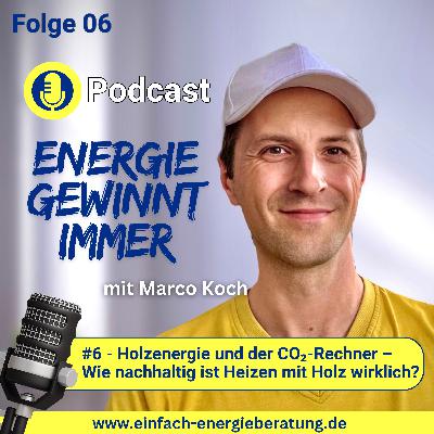 #06 - Holzenergie und der CO₂-Rechner – Wie nachhaltig ist Heizen mit Holz wirklich?