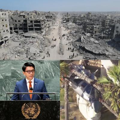 Israel/Gaza, Madagascar, & California