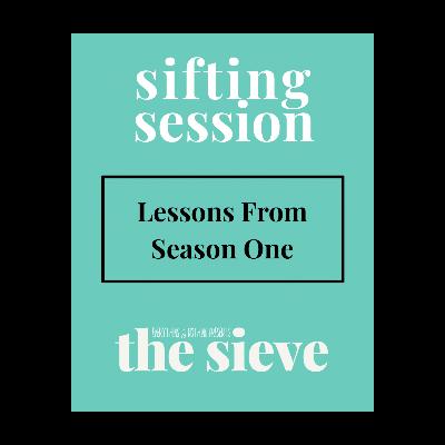 Lessons From Season One