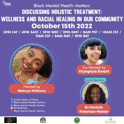 Discussing Holistic treatment in our community