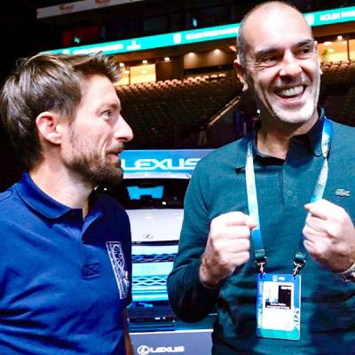 Cédric Pioline : En voiture avec le directeur du Rolex Paris Masters Cédric Pioline : En voiture avec le directeur du Rolex Paris Masters