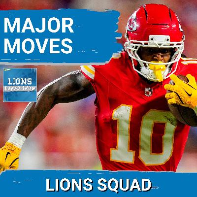 LIONS SQUAD SHOW: MAJOR FREE AGENCY NEWS, Detroit Lions Roster Re-Tool Taking Shape