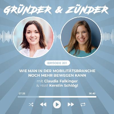 #201: Wie man in der Mobilitätsbranche noch mehr bewegen kann - mit Claudia Falkinger von Punkt vor Strich und Guest-Host Kerstin Schlögl #201: Wie man in der Mobilitätsbranche noch mehr bewegen kann - mit Claudia Falkinger von Punkt vor Strich und Guest-Host Kerstin Schlögl