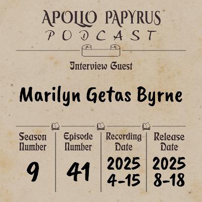 Memoir Writing, Cancer, Mental Illness, and Journalism with Marilyn Getas Byrne Memoir Writing, Cancer, Mental Illness, and Journalism with Marilyn Getas Byrne