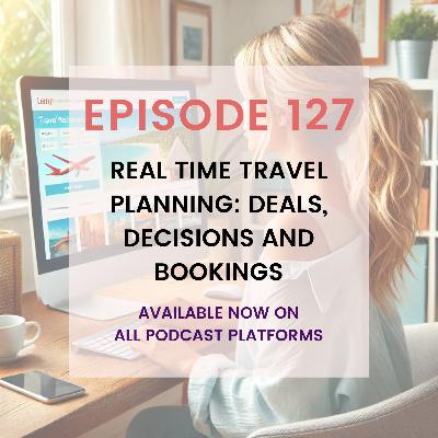 Real Time Travel Planning: Deals, Decisions and Bookings