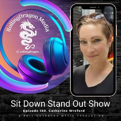 Doing Jazz Hands with Catherine Wreford