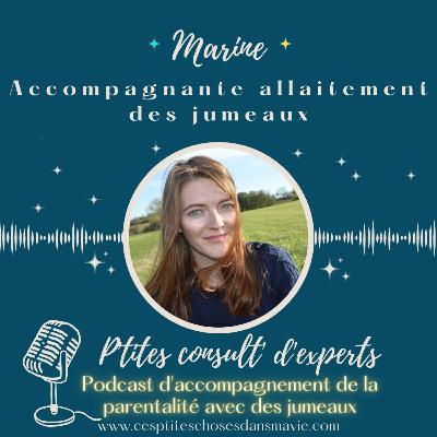 EP. 10 - Marine, accompagnante à l'allaitement des jumeaux