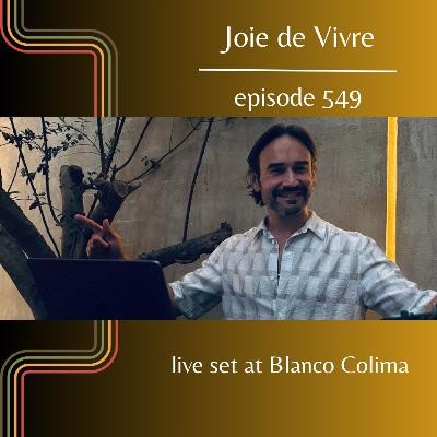 Joie de Vivre - Episode 549 live set at Blanco Colima