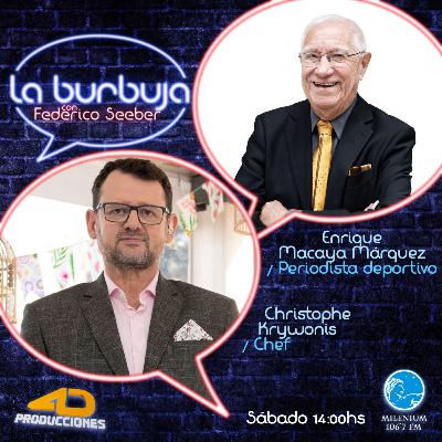 Christophe Krywonis y Macaya Márquez, se meten en La Burbuja
