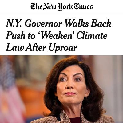 Gov. Hochul Throws Methane Grenade Into NY's Legislative Session