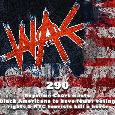 290:  Supreme Court wants Black Americans to have fewer voting rights & NYC tourists kill a horse
